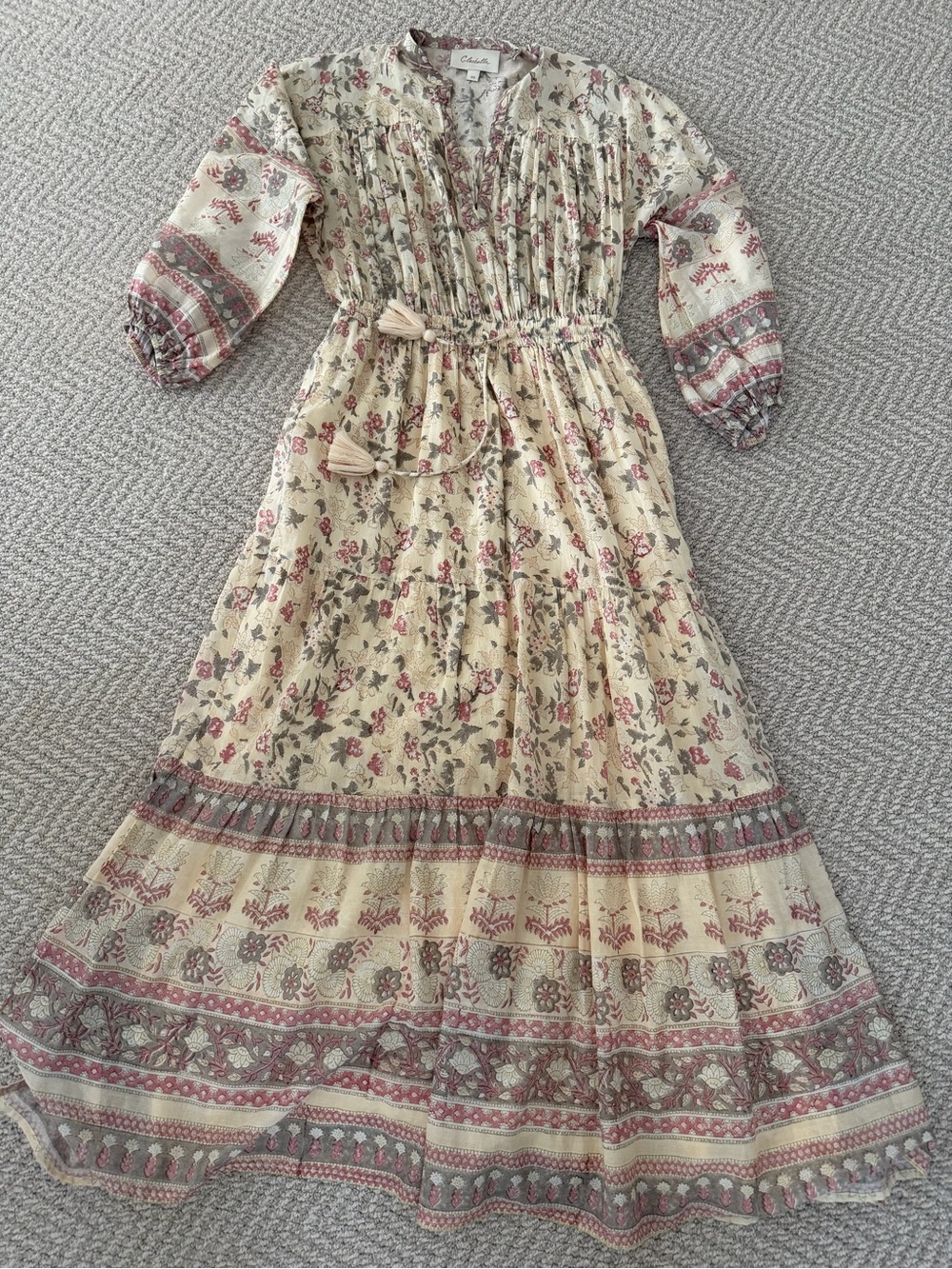 Cleobella floral maxi dress